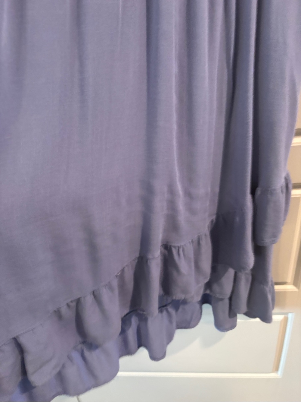 Baltic Born XL Blue High Low Midi Dress Boho Cottagecore Romantic - Picture 8 of 13
